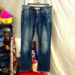 BKE Blue Denim Culture Jeans